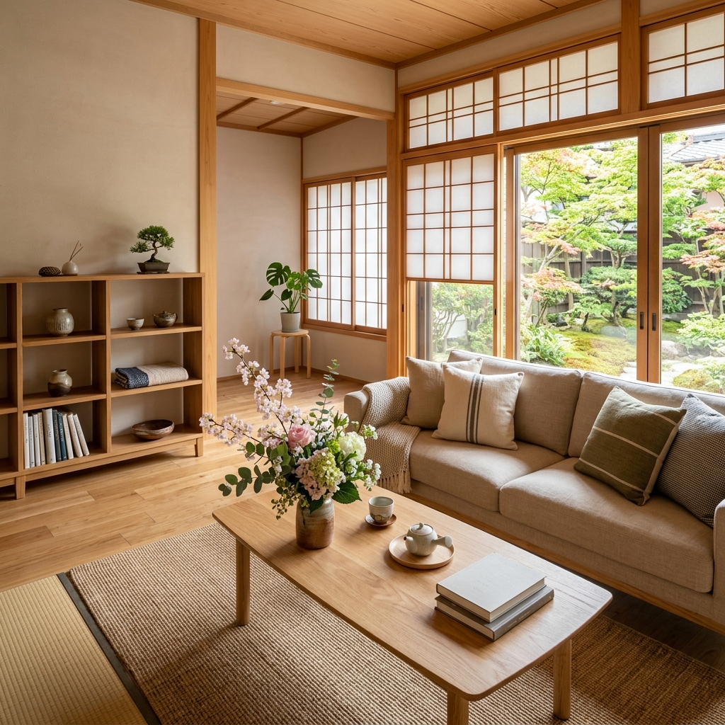 清潔に整った部屋の様子